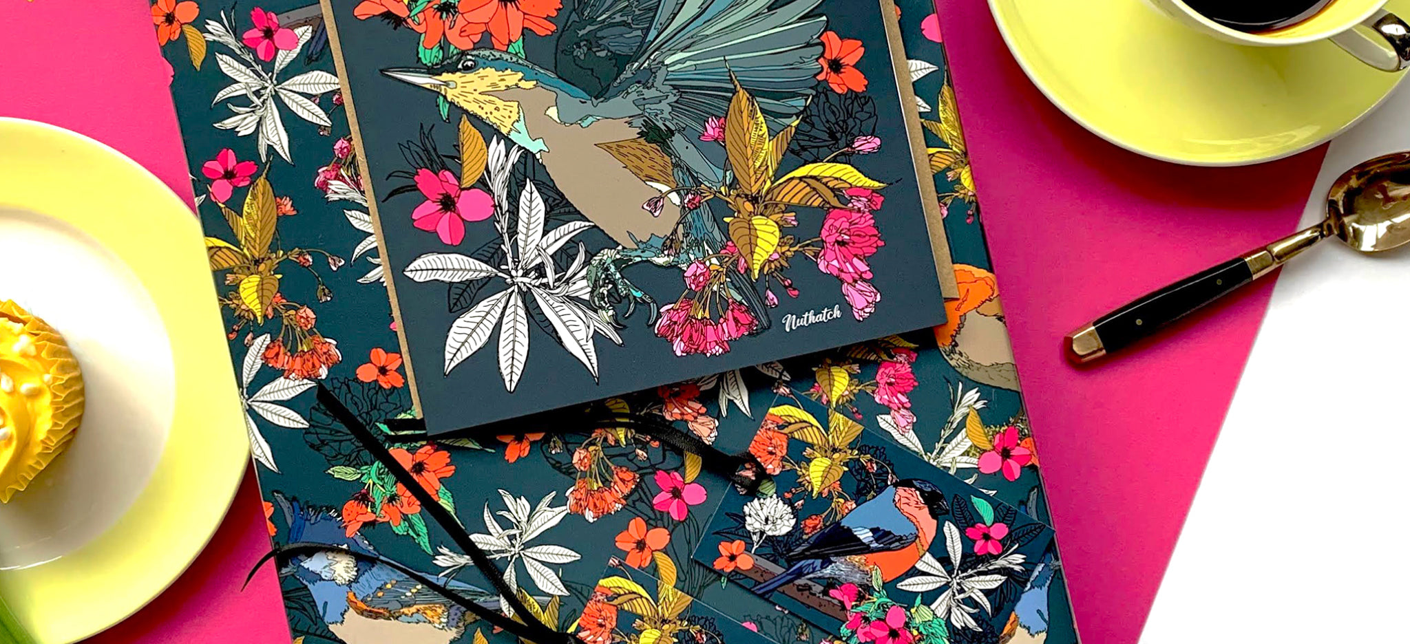 beautiful unique gift wrapping, handmade wrapping paper, glitter ribbon, black wrapping paper, gift wrapping service