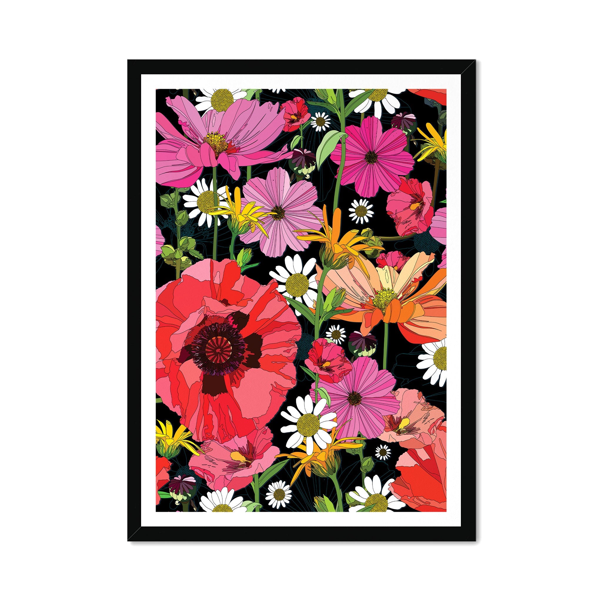 FLORAL ART PRINTS